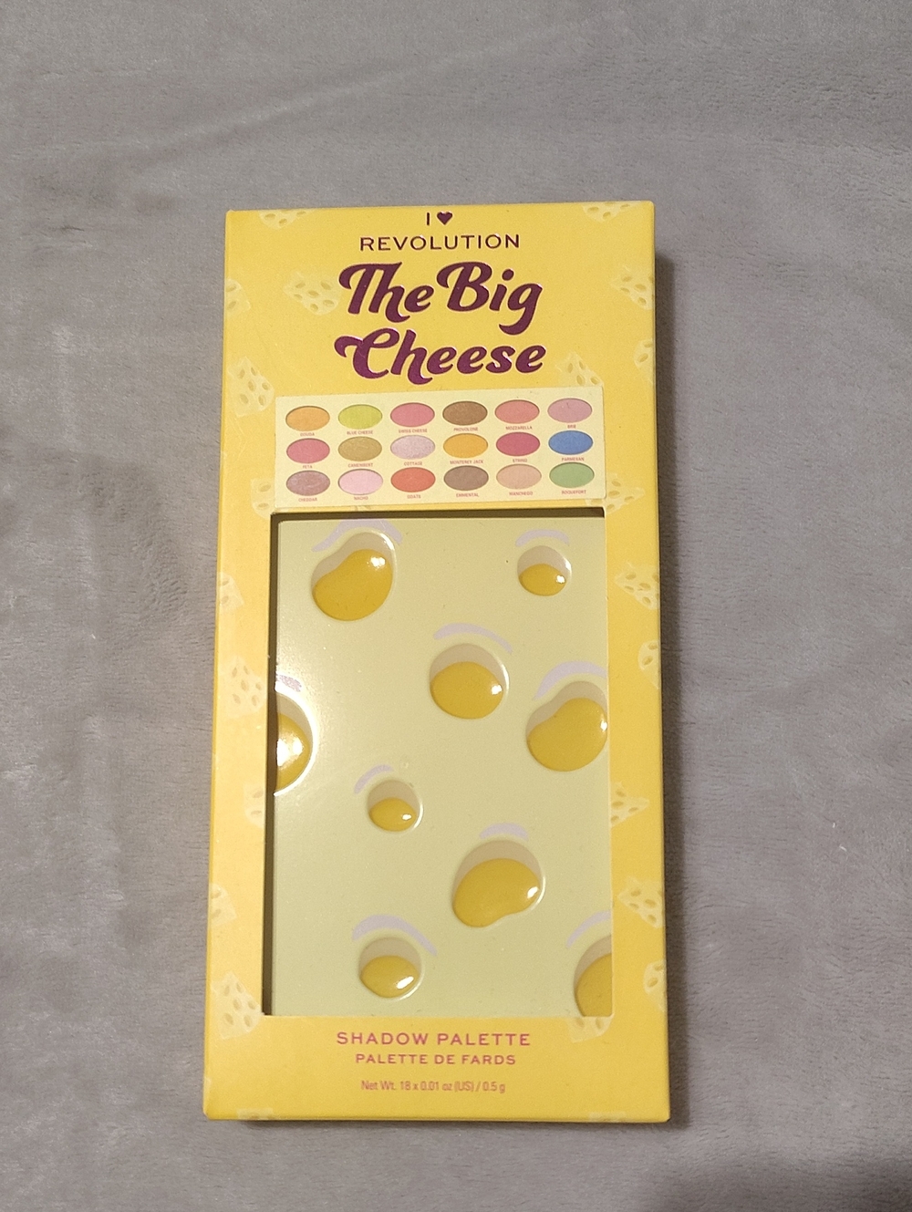 I Heart Revolution The Big Cheese Eyeshadow Palette